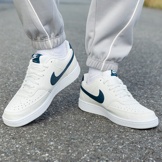 耐克（NIKE）男鞋 2025夏季运动鞋COURT板鞋耐磨低帮时尚舒适透气户外休闲鞋 HQ4867-101 42 (内长265mm)