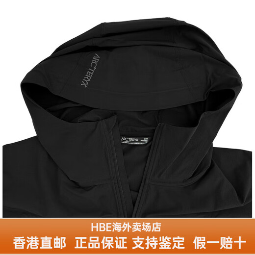 始祖鸟Arcteryx Gamma LT MX系列男软壳衣 X9196 7465 7485 6375HBE Gamma LT X9196 黑色有帽 Black L