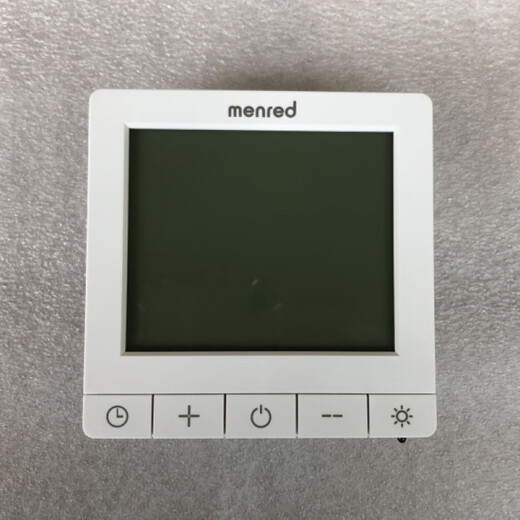 Menred thermostat water heating RT1.13 large screen LCD electric heating wifi linkage boiler water pump RT1.13 LCD water heating thermostat (white)
