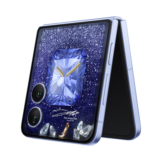 Honor Magic V Flip2 high-end model, small folding screen, AI 200 million photo selfie, 5500mAh Qinghai Lake battery, 16+1T Dreamweaver Blue, photo taking, 5G mobile phone