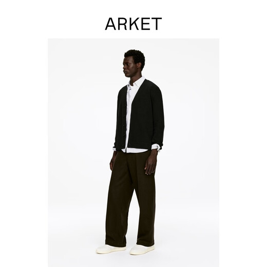 ANKET MEN'S WEOLLE WOLLE MIGELEKTEN CLASSIGKEIT LANGELEVE V SALTE MORK MILGAN HALL HAST NEUER STYLE 1268183005 Schwarz M 175/100a