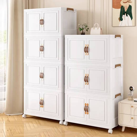Tiannan Brothers (Tnbrothers) Erker Fenster Klapperlagerschrank Kleiderschrank Haushalt Aufbewahrungsbox Wohnzimmer Snack Schrank Küche 50 cm Oberflächenbreite 50* Tiefe 30* Höhe 1365 Stockwerke 1