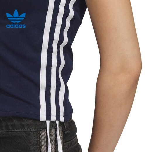 阿迪达斯 （adidas）三叶草女子夏季运动休闲无袖T恤KE3887 KE3887【2025夏季】 S