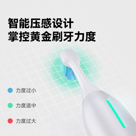 ROAMAN Bear smart screen electric toothbrush with tooth surface recognition, recommended by dentists for deep cleaning, whitening and gum protection, as a birthday, Christmas and New Year gift for male and female friends, T10Pro Gray