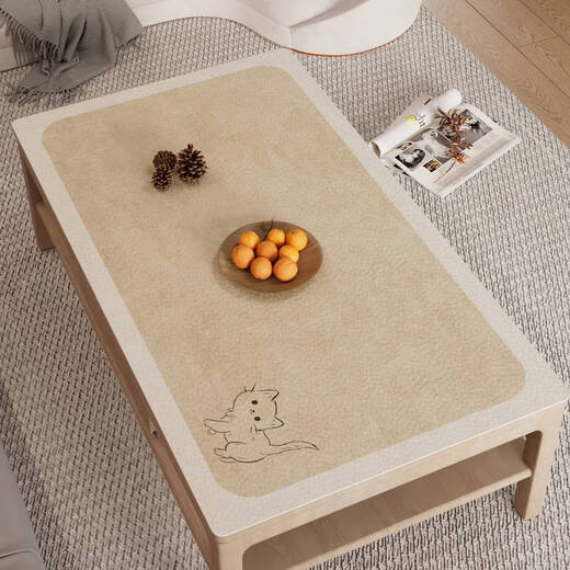Yonghuan Sue elegante Mesa de café Mat de la mesa de lavado gratis Mesa de mesa rectangular Mat de la mesa protectora A1049 Convirtiendo los desechos en el tesoro 45*80cm