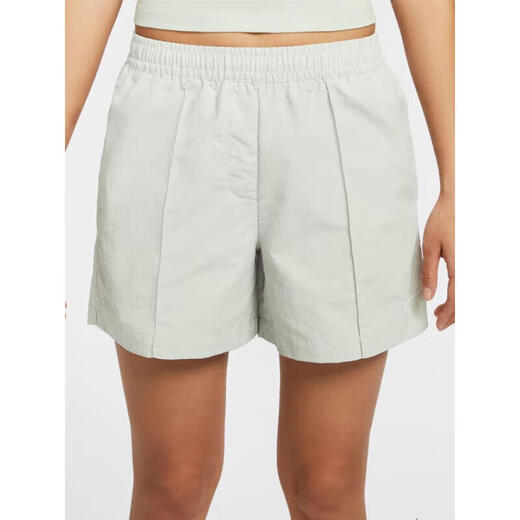 Nike (Nike) Pantalon de survêtement Pantalon féminin Été Nouveau pantalon décontracté tissé lâche sec et respirant Shorts d'entraînement FV6623-034 Light Silver S