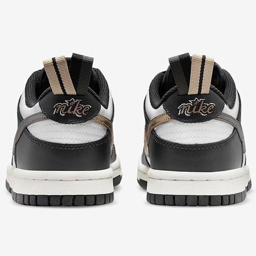 耐克（NIKE）篮球鞋女鞋 AirJordanaj1板鞋春季低帮透气休闲轻便运动鞋 潮品 DH9764-001/黑白 小熊猫 36