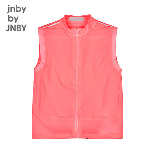 jnby by JNBY【运动系列】防晒新款江南布衣童装无袖马甲25春男女童1P3510770 679/荧光粉 110 cm