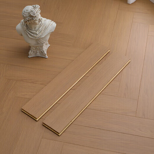 Herringbone à trois couches 14 mm nordique japonais ménage multicouche en bois massif en bois E0 fabricant respectueux de l'environnement Ventes directes en bois solide Herringbone RW9902 Jiangsu Warehouse 1 Ricker au point de logistique