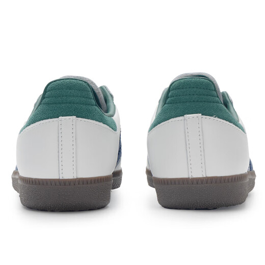 阿迪达斯（adidas）男鞋 2025夏季新款低帮穿搭潮流休闲运动鞋舒适耐磨学生板鞋子男 IH4882/白绿/德训鞋/主推 43
