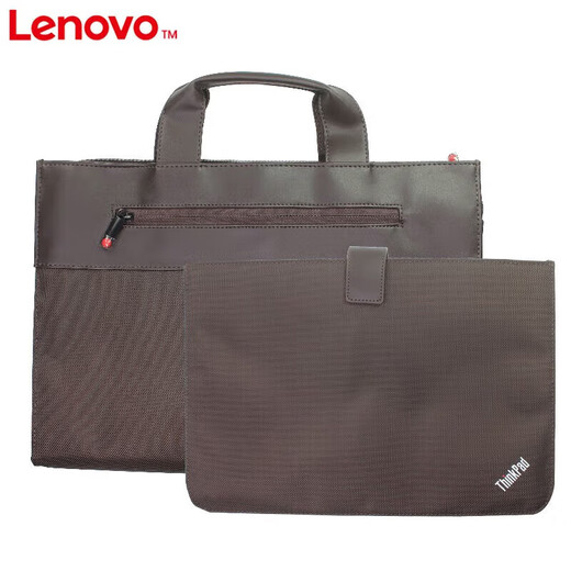 ThinkPad Lenovo ThinkPad original original computer bag X13, X1, T series P series simple business travel notebook handbag shoulder bag shoulder computer backpack brown