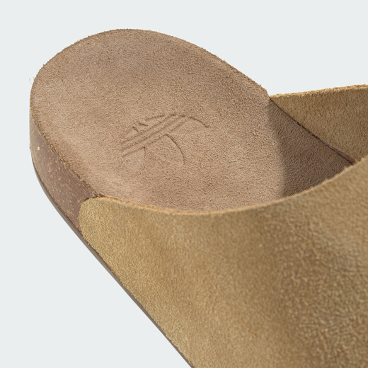 
adidas ADIMULE Comfortable Casual Slippers Mules for Men and Women New Adidas Official Triple Leaf Crocodile Light Gold/Resin Yellow 42