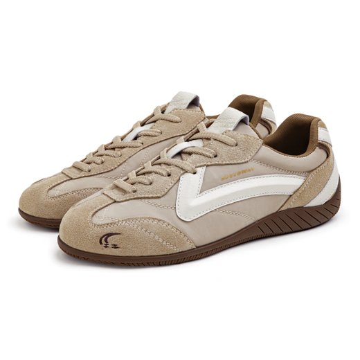 
Maden Speed ​​Racing Shoes Men's 2025 Summer New Retro Breathable German Training Shoes Thin Sole Sports and Casual Shoes Sand Color [Flat/Men/Fashion/Trendy] Maden Workwear 42