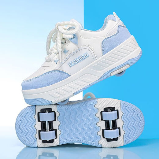 Yitu (Yitu) 2025 Neue Allrad-Rampage-Schuhe für Mädchen Radschuhe für Kinder Skating Roller Skating-Schuhe für Rollkinder Sportschuhe für Mädchen 9928 Pink Regular Style 29