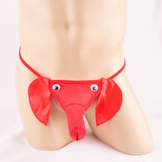 Mystery Men's Thong Men's U Convex confortable Elephant Trunk Underwear Youth Sports Cartoon Pantal