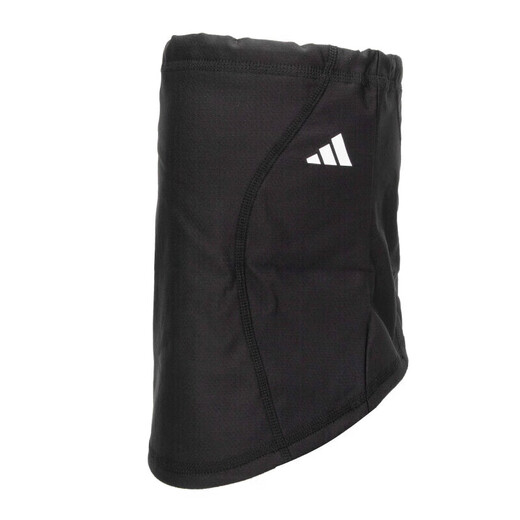 阿迪达斯 （adidas）围巾男女通用2024秋冬新款户外魔术头巾加绒保暖骑行防风抓绒围脖 HS9757/黑/白 均码