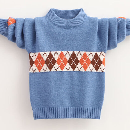 
Children's round neck sweater pullover boys' sweater spring and autumn new style medium-large children's cotton boys' autumn and winter base suitable for children aged 2-12 in autumn and winter. Beige dinosaur 100_Suggested height 90-100 cm