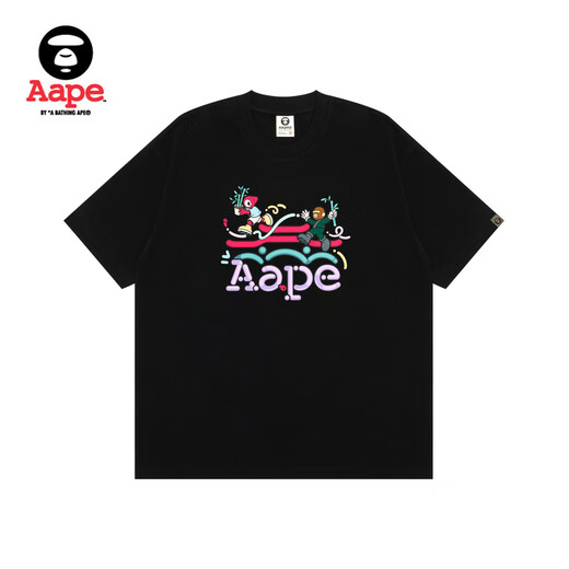 
AAPE joint Ksaner men's clothing spring and summer Chengdu city series short-sleeved T-shirt 9734XXO WHX/white XL single size