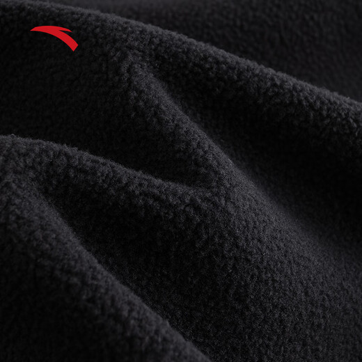 ANTA velvet sports trousers for men in winter thickened warm casual casual leggings trousers American retro loose knitted sweatpants