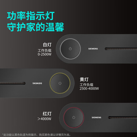 西门子（SIEMENS）旗舰款轨道插座 明装可移动轨道插板套装 白色50cm+3五孔模块