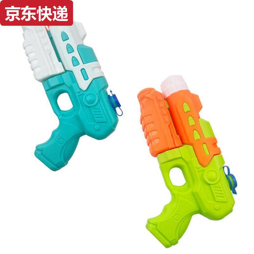 
Three-April Tiger Boy Air Pumping Water Gun Children's Toys Water Spray High Pressure Large Pull-Top Large Capacity Summer Water Battle Sucking Water Large Blue and White Air Pumping Water Gun 9855-3