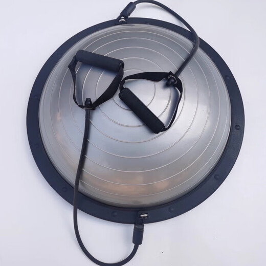 Li Muzi wave speed ball new ball yoga semicircle balance ball Pilates fitness thin waist and abdomen wear-resistant air cushion explosion-proof size 46CM children's pink