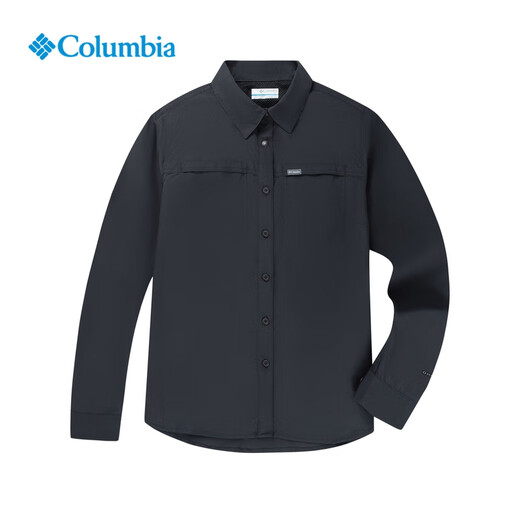 哥伦比亚（Columbia）25春夏新款Columbia哥伦比亚衬衣女士户外运动速干长袖衬衫AR0356 679红色 XL 170/92A