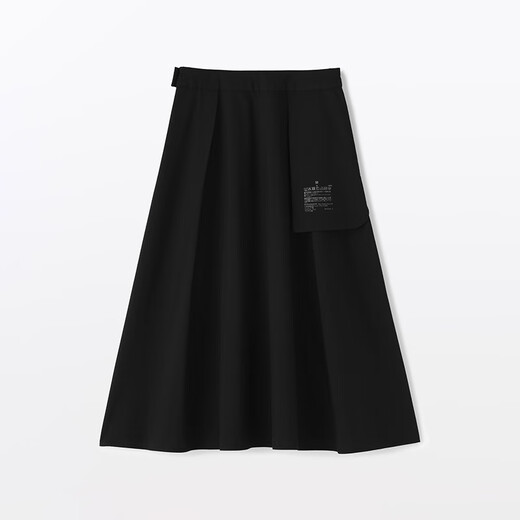 MUJI FELLA DE HEMBRA DE HEMBRA DE MUJI MUJERES SECTRADAS LARGOS DE HEMBRA LARGO DE LA MUJER FECHA MUJER CONTRO DE AUTORN PRODUCTO DE AUTON BE1XUA5A NEGRO M (160/66A)