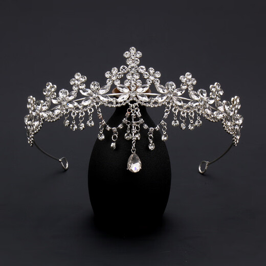 Enchanting Cat Princess Crown Tiara Women's Headband Hair Accessory Wedding Photo Photo Collection Certificate Proposal Birthday Gift Practical for Girls