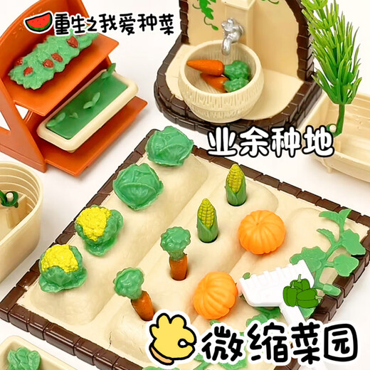 迷你菜园仿真微缩场景模型儿童女孩仿真厨房家居摆件过家家玩具 甜品