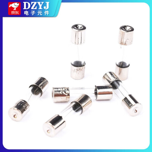 DZYJ 5*20mm 6*30mm glass fuse tube 250V 0.5A 2A 3A 4A 5A 8A 20A (10 pieces/box) 5*20mm