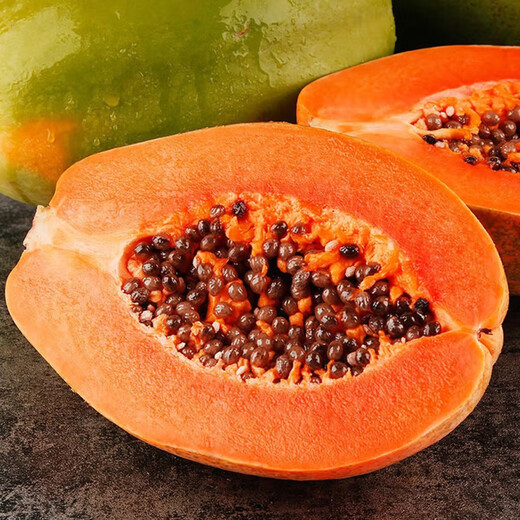Jingxiansheng Hainan Red Papaya 2 capsules, about 450g-500g per fruit, fresh fruit