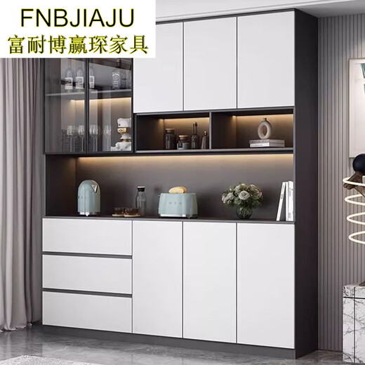 FORAIBO 2025 Nouvelle armoire latérale Armoire haute armoire de rangement de salon intégré armoire de rangement de cuisine armoire de cuisine Style de rangement ménage