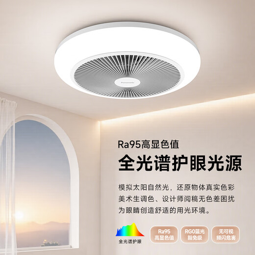 Panasonic fan lamp full spectrum IP40 36 watt eye protection lamp restaurant bedroom LED lighting