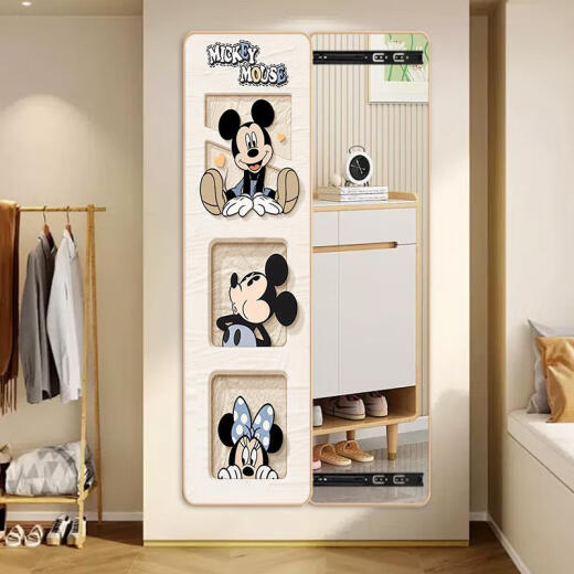 Sanqihu Mickey Hidden Hidden Tobody Coupl-Bull Mircor Decorative Painting Vishing Painting Fitting вход в роспись невидимое зеркало заправки 6198 30*120 см толщиной 3,2 По умол