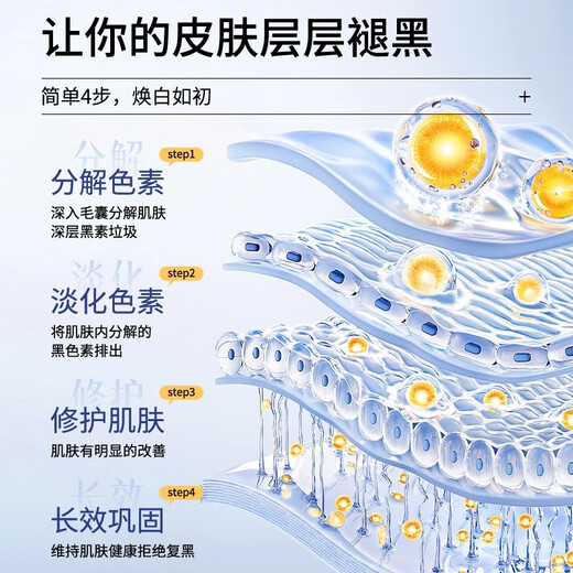 COLOR SUNNY Darkening skin on elbows, removing melanin deposits on knees, finger joints, private parts, armpits, removing dead skin