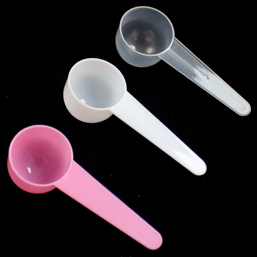 5g plastic spoon 5g measuring spoon 10ml mask spoon feed fertilizer pesticide liquid powder plastic measuring spoon pink 5g plastic spoon 10 pieces