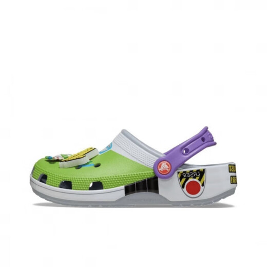 CORCS CROCS Summer Children's Crocs Buzz Lightyear Co-branded Outdoor Beach Shoes Casual Non-Slip Toe Shoes Sandals Buzz Classic 20 J1=32-33(200MM)