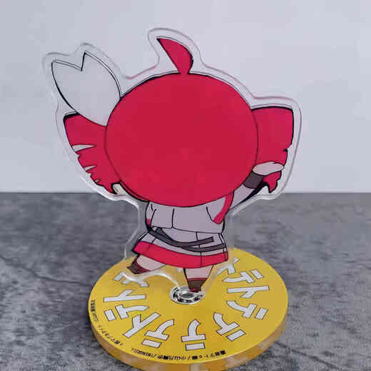 Fanruitong-Akzent Teto Co-Branded Magnetit Limited periphere doppherde Druck hausgemachte rotierende Acryl-Stand-Alone-Kartental. Akzent Teto rotierende eigenständige Karten [1] Höhe 10 cm/Basisbreite 7 cm