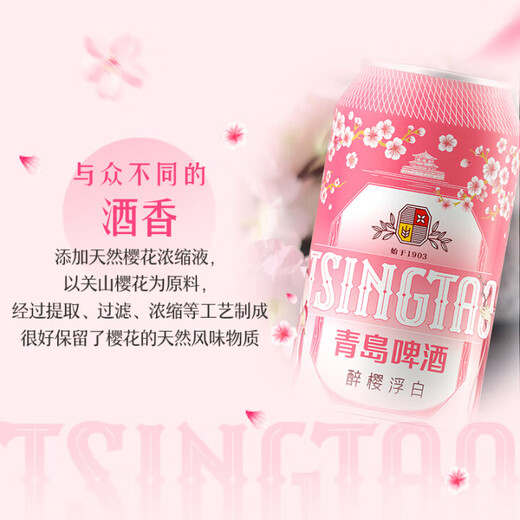 Ruiao (Rio) Cocktail/Tsingtao Bier Coupon Box 500 ml*12 Dosen Fruchtweinparty Geschenk