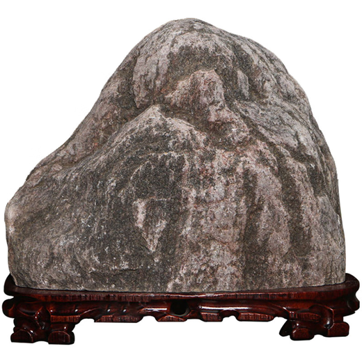 Yonghuan authentischer Taishan Stone Gandang Innen- und Außenbüro -Rückenstein Wohnzimmer Taishan Stone Ornamente rein natürliche 13881