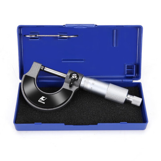 Kraftwell outer diameter micrometer 0-25mm high precision industrial grade outer diameter micrometer YB3889C outer diameter micrometer 0-25mm YB3889C