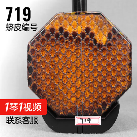 依之木黑檀中胡前方后圆中音二胡乐器配中胡盒松香弦配件 719号黑檀中胡（750款）