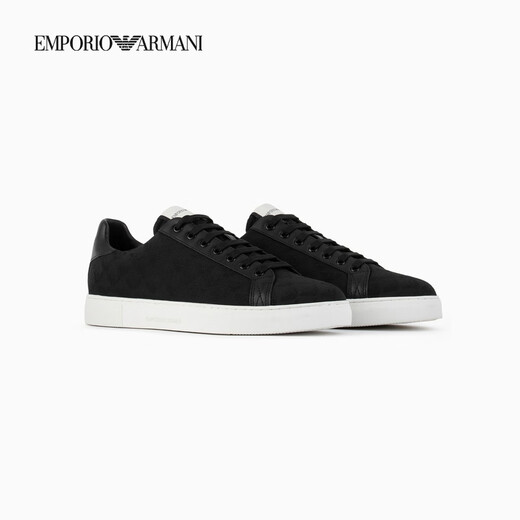 EMPORIO ARMANI/Armani official flagship New Year gift men's outdoor strappy sports and leisure sneakers autumn and winter K001-black 40