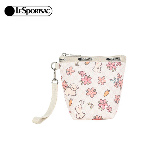 La nouvelle série Trendy Trend Series de Lesportsac Gift Portage de portefeuille imprimé pour les fleurs de la Saint-Valentin chinois et Little Lapin