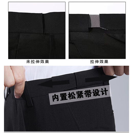 阿悠胖夏季薄款大码西服套装男宽松正装商务结婚西装礼服 黑色  5XL