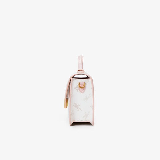 Nucelle Neue Zhilan Pegasus Hüllstoffbeutel Frauen 2025 Neue Pendler-Achselhöhlen-Tasche Ein Schulter-Crossbody Small Square Bag Handtasche Chinesische Valentinstag Geschenk Pulach Pulver [Dose geschriebene Grußkarte] Mode High-End-Marke Geben Sie Freundin Gipend