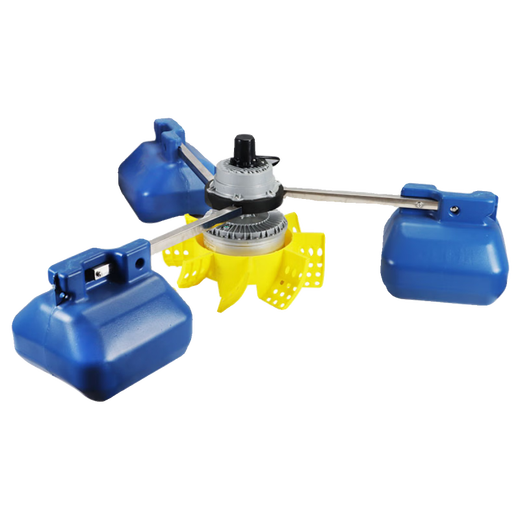 JieyIntong Permanent Magnet Frequency Conversion Lerator groß angelegte Zucht Vollautomatisch energiesparender Laufrad Fischteich Anerpumpe Anerating Teich 12200W Dauermagnetfrequenzumwandlung Energiesparungsleistung Modell 380