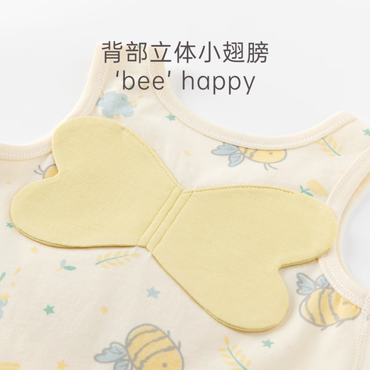 
Guaiqi Bear Boys and Girls Vest One-piece Clothes Summer Pure Cotton Baby Sleeveless Climbing Clothes Thin Breathable Children's Summer Clothes