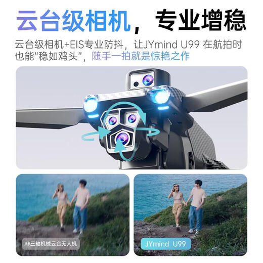 Rsrddy kostenloser Austausch durch Bildschirm LCD Fernbedienung HD Professionelle Luftfotografie-Drohne Echtzeit Bilder von adulten bürstenlosen Return Quadcopter Fernbedienungsflugzeug-Flugzeug Kinderspielzeug Geburtstagsfernbedienung 8 Elektrische Steuerung Dual-Kamera/Echtzeitbilder drei Batteriepakete + Verletzungsverwaltige Zubehör Lebenszeitqualität